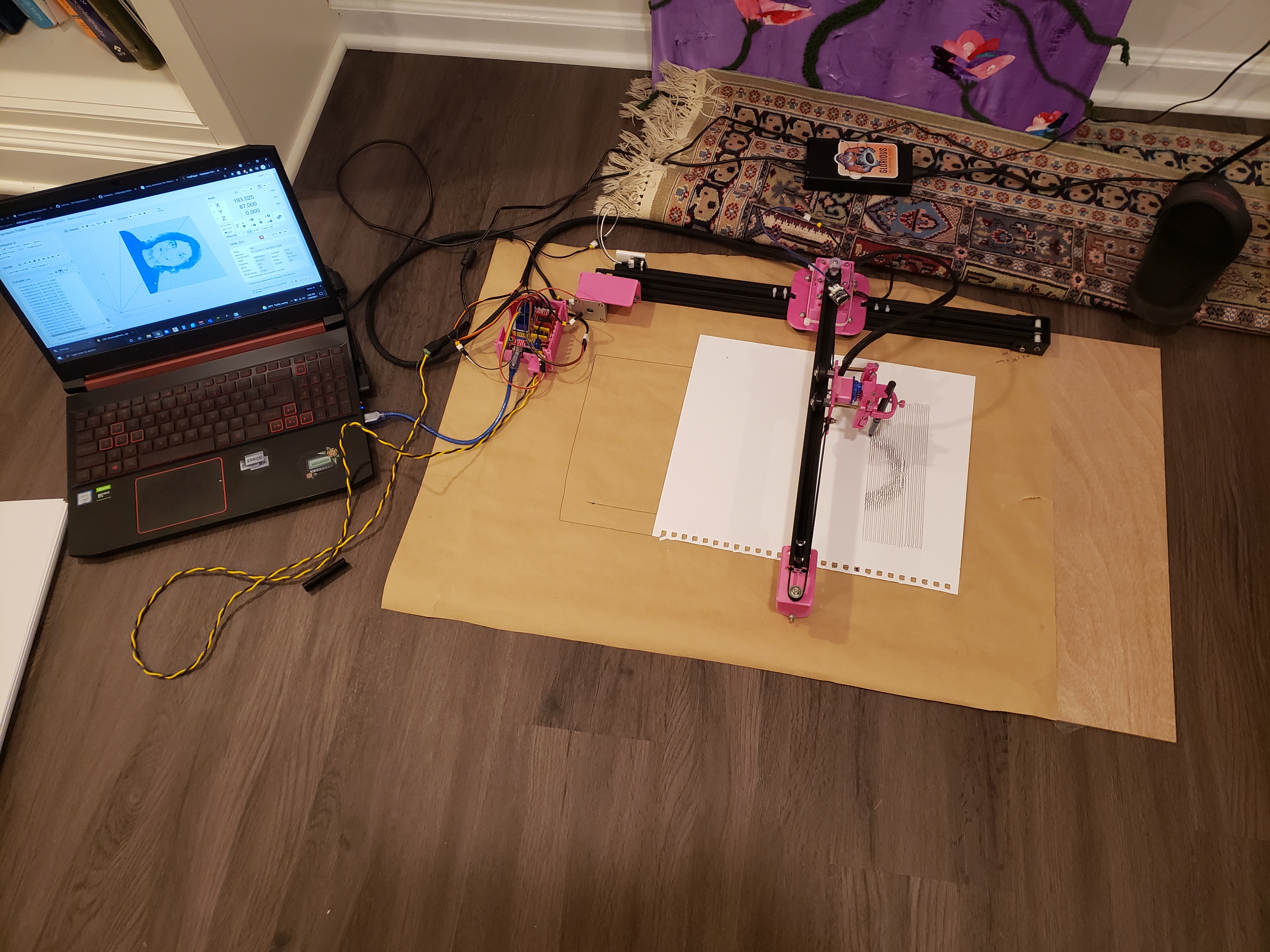 Custom Pen Plotter